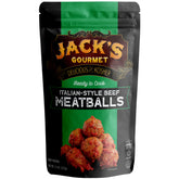 Italian Style Beef Meatballs (Frozen) - Kosher-Certified Product, A Favorite for Kosher Families for Everyday Cooking